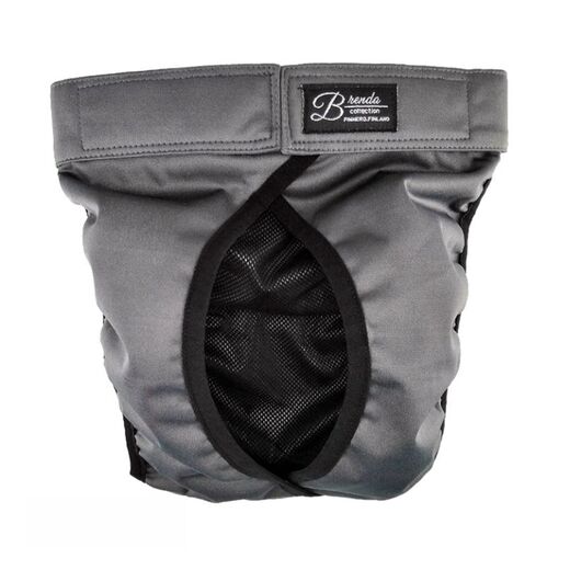 FINNERO BRENDA Heat pants for dogs - Dark Grey